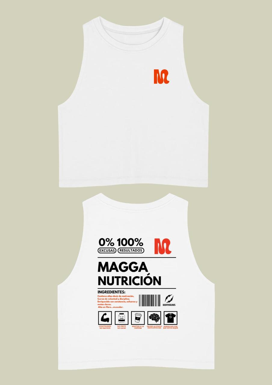 REMERA CROP TOP MUSCULOSA - MaggaNutrición - Miniatura 2