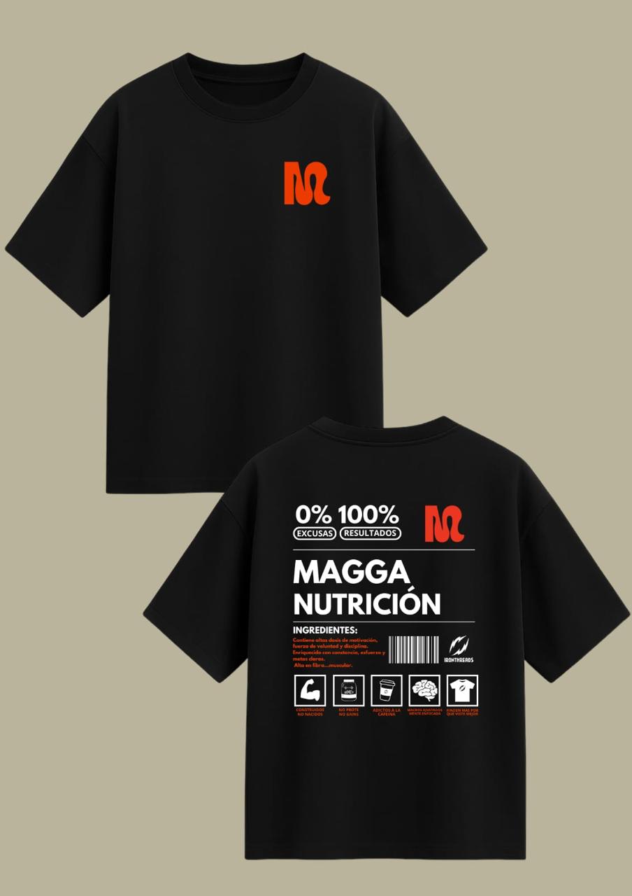 REMERA OVERSIZE - MaggaNutrición  - Miniatura 2