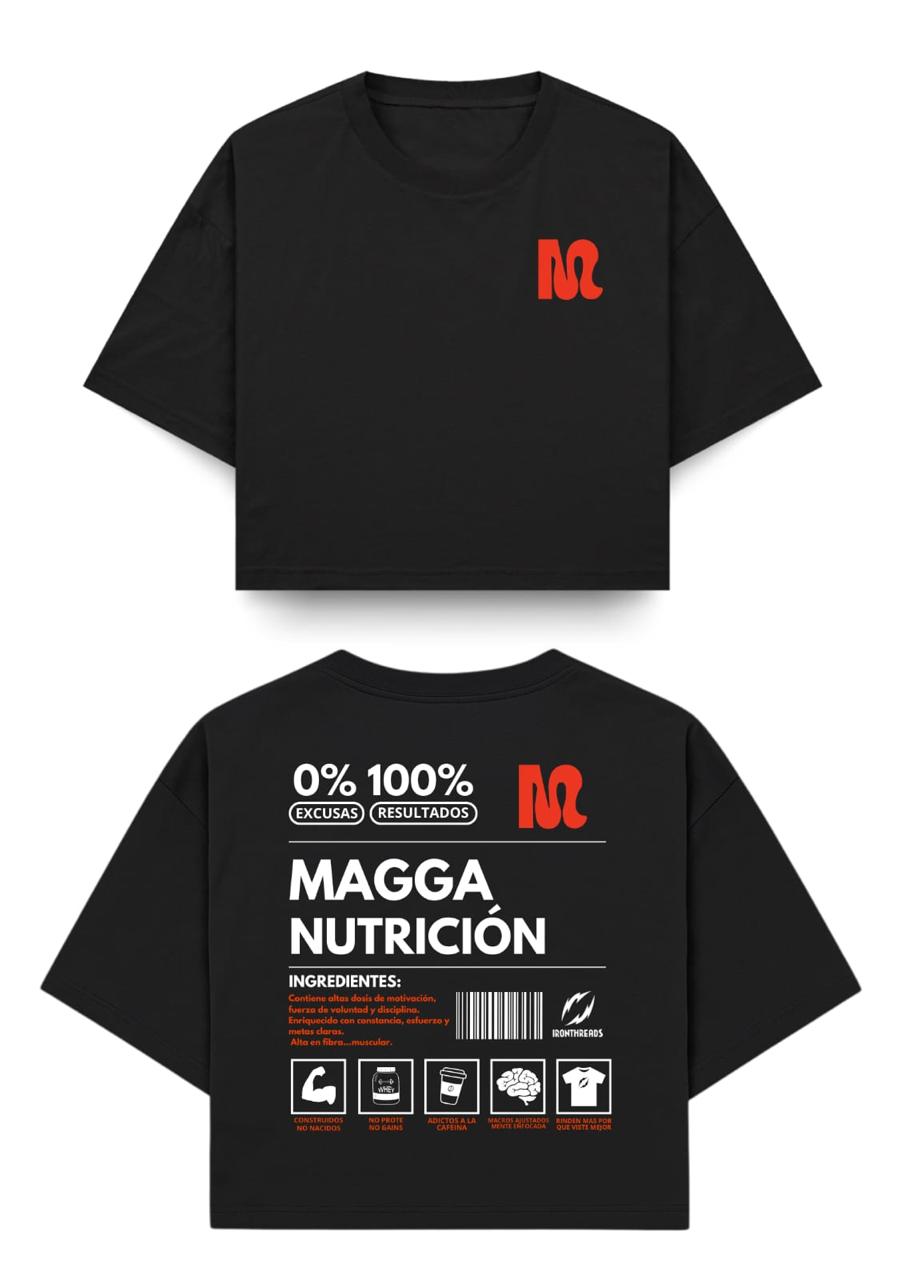 REMERA CROP TOP CUADRADA - MaggaNutrición - Miniatura 2