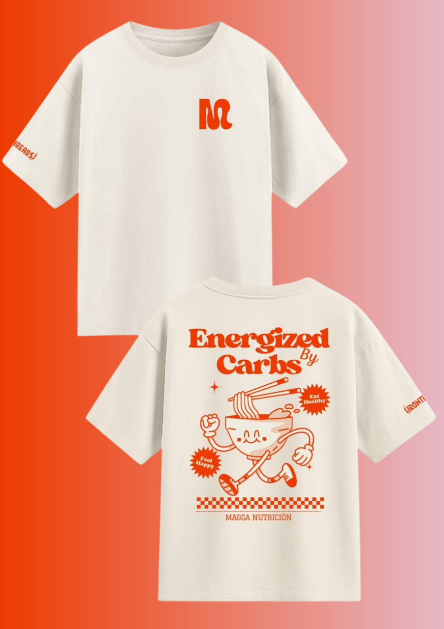 REMERA OVERSIZE - Energized Carbs