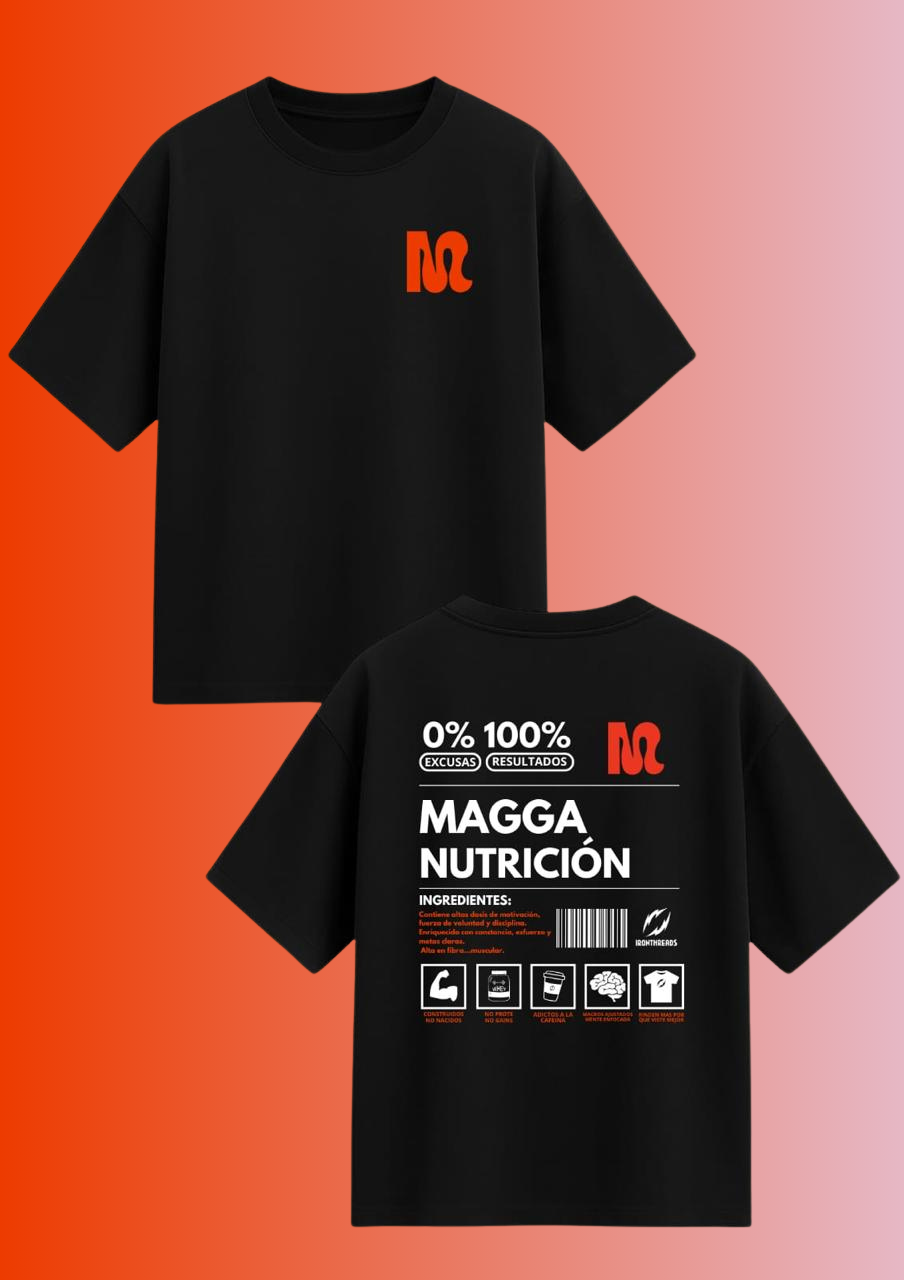 REMERA OVERSIZE - MaggaNutrición  - Miniatura 2