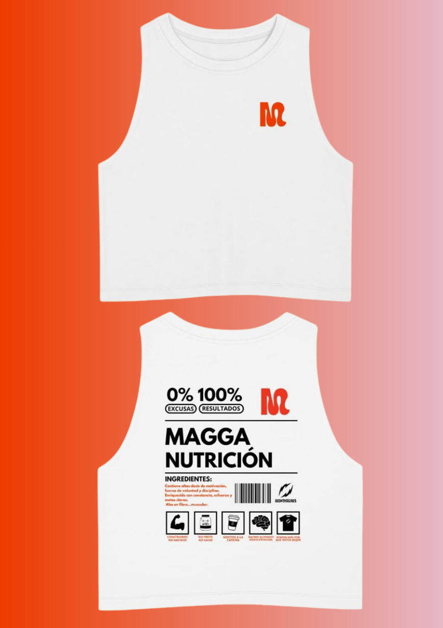 REMERA CROP TOP MUSCULOSA - MaggaNutrición - Miniatura 2